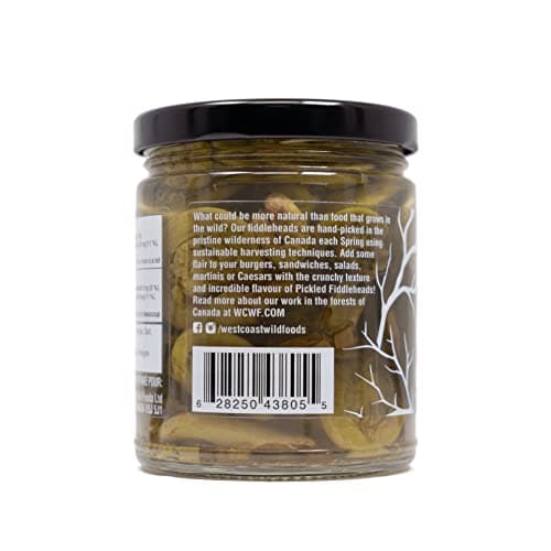 Wild Pickled Fiddleheads - Original - (Garlic + Bay Leaf, 250 ml - 8 oz) — view 2