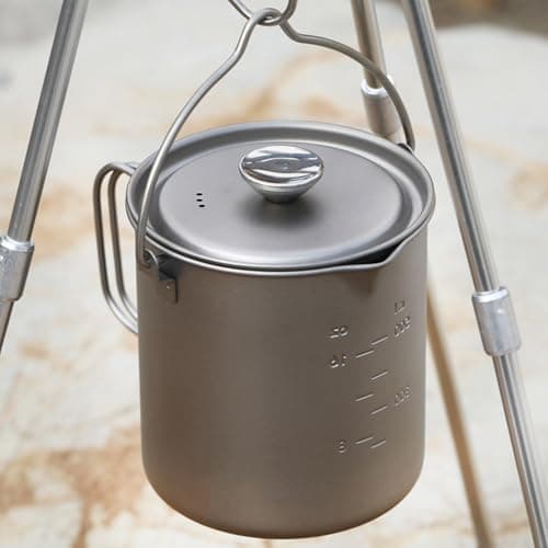 QINKYH Functional Metal French Presses Coffee Maker Portable 3 Layer Filter Systems For Outdoors Camping And Travels — view 6