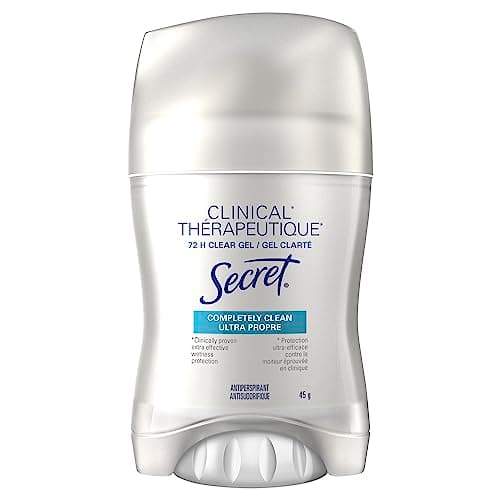Secret Clinical Strength Clear Gel Antiperspirant and Deodorant, Completely Clean, 45 g — view 20