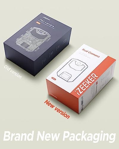 iZEEKER Trail Camera HD 36MP, Trail Cameras with 940nm No Glow Infrared LEDs, No WiFi, Night Vision Motion Activated IP66 Waterproof for Wildlife Watching Indoor Security — view 6