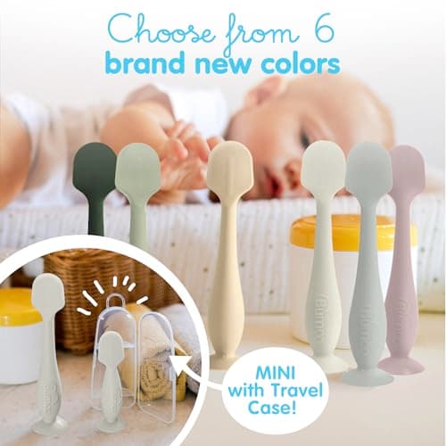 Bumco Diaper Cream Spatula - BPA-Free Diaper Bag Essentials, Soft Butt Spatula Baby, Mom-Invented Butt Paste Spatula, Bumco Diaper Cream Spatula, Flexible Diaper Cream Applicator, Baby Bum Brush — view 5