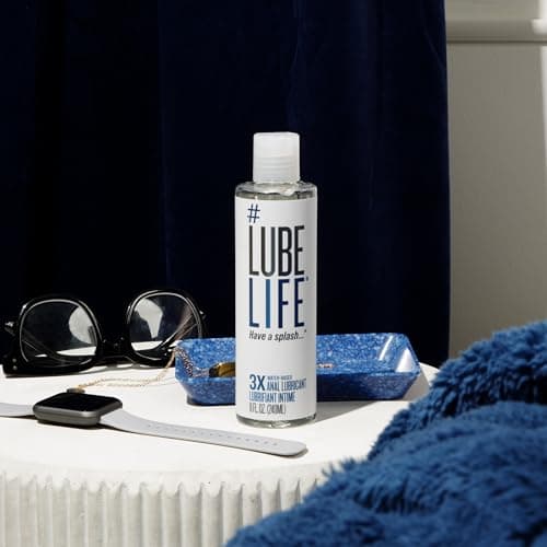 LubeLife 3X Anal Personal Lubricant, Thicker Water-Based lube for Men, Women and Couples, Extra Protection, Non-Sticky, Smooth Glide, 8 Fl Oz — view 4