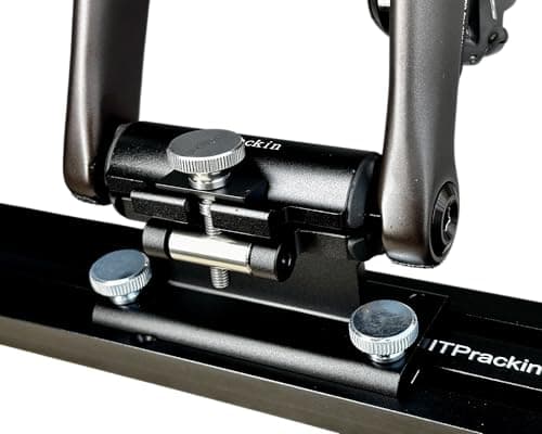 Bike Fork Mount for 12mm and 15mm Thru Axle Drop Top Flip Fork Mount 2’’ Low Profile Mount — view 2