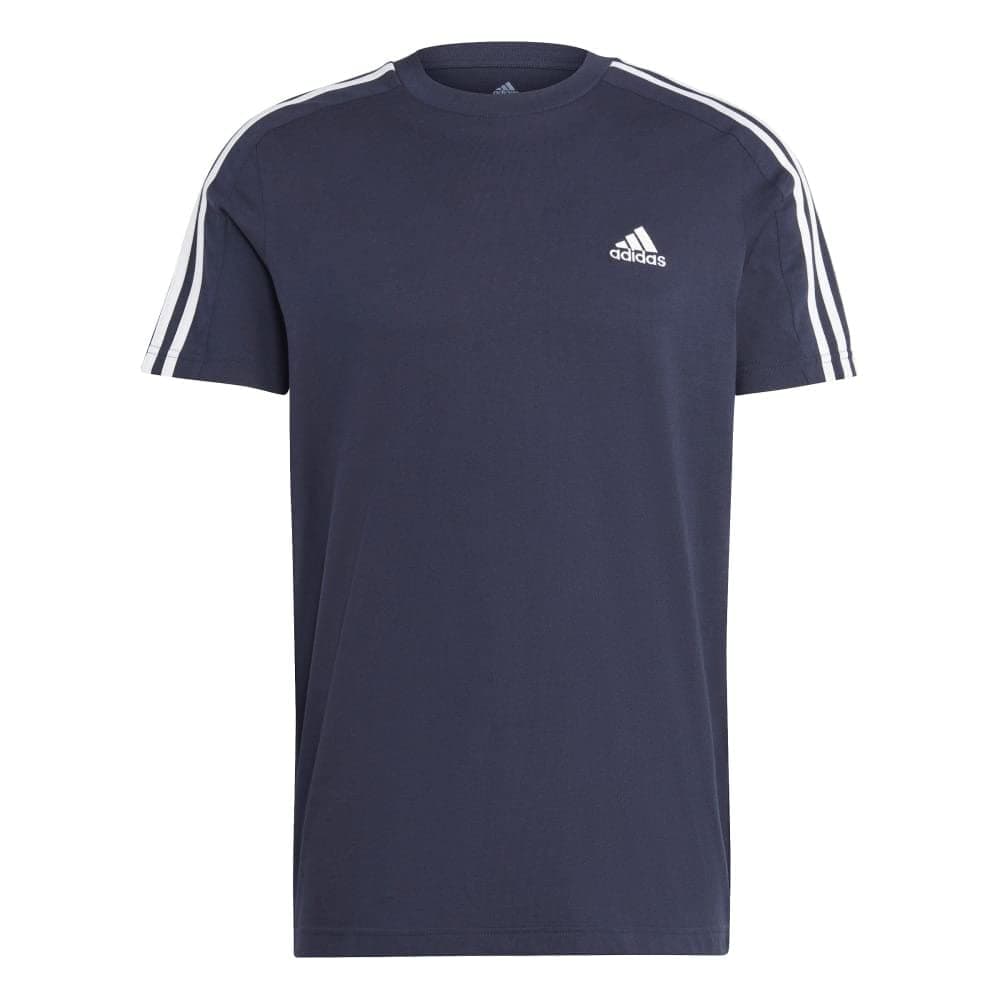 adidas Essentials Single Jersey 3-Stripes tee Camiseta de Manga Corta Hombre (Pack de 1) — view 45