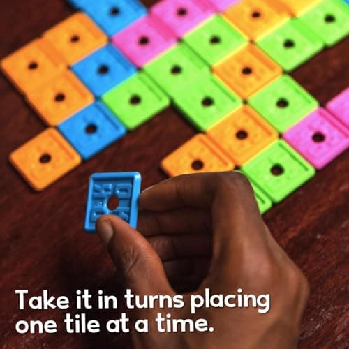 OK Play: Ultimate Travel Tile Game | Learn to Play in 10 Seconds | Waterproof & Indestructible | Perfect for Kids and Adults — view 3
