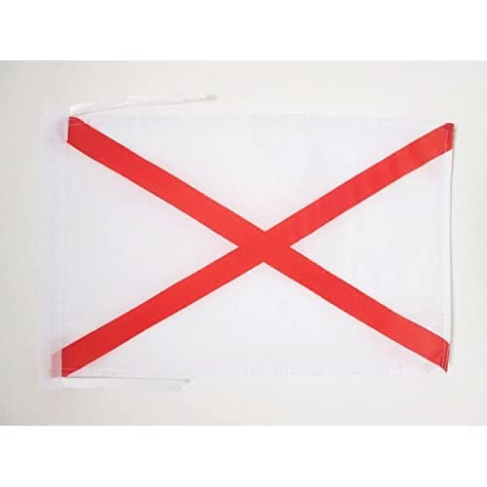 AZ FLAG Bandera de ESPAÑA SIN Armas 45x30cm - BANDERINA ESPAÑOLA SIN Escudo 30 x 45 cm cordeles — view 255