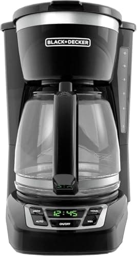 BLACK+DECKER 12-Cup Drip Coffee Maker with Vortex Brewing