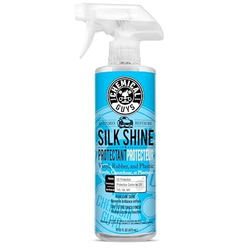 Chemical Guys Silk Shine Spray-able Dry-to-The-Touch Dressing and Protectant for Tires, Trim, Vinyl, Plastic and More, Safe for Cars, Trucks, Motorcycles, RVs & More, 473 ml