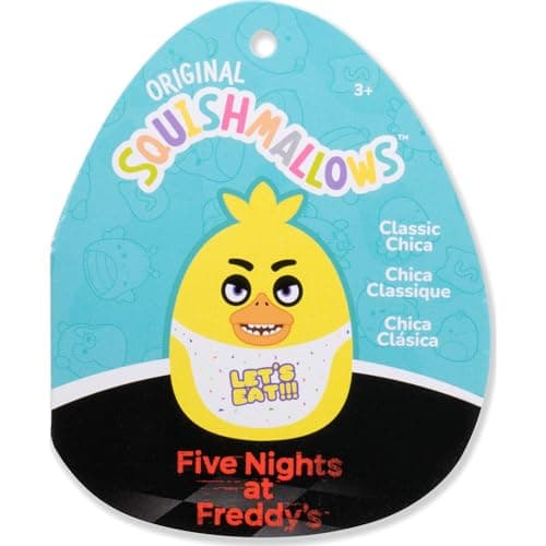 Squishmallows Original Five Nights at Freddy’s 10in Classic Chica - Ultrasoft Official Jazwares Plush — view 5