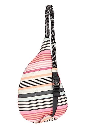 KAVU Mini Rope Bag Cotton Crossbody Sling - Midsummer Stripe — view 2