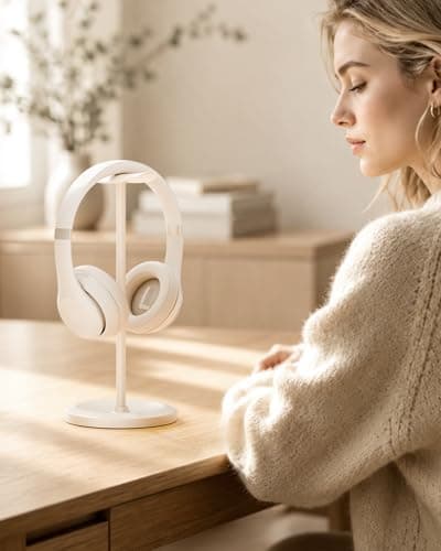 Tiiletzote Headphone Stand, Desktop Headset Holder, Starlight — view 2