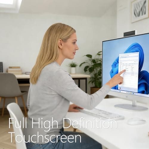 HP 27” FHD Touchscreen All-in-One – Everything to Just Work, Intel Core Ultra 7 155U, 16GB DDR5, 1TB SSD, Free Web Office, HDMI & Ethernet, Windows 11 Pro, USB-C Docking Station Included — view 4