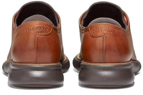 Cole Haan Men's 2.Zerogrand Laser Wingtip Oxford, British tan/Java, 10 — view 2