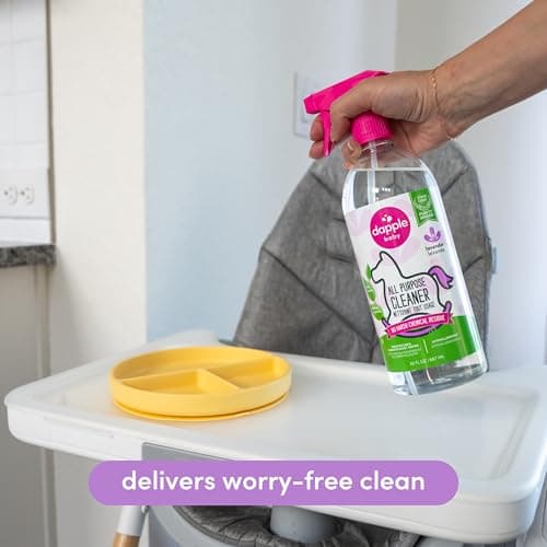 Dapple Baby - All Purpose Cleaning Spray Multi-Purpose Cleaner Baby Safe and Plant Based Household Cleaning Spray Sweet Lavender Scented - 887ml 30 Ounces — view 4