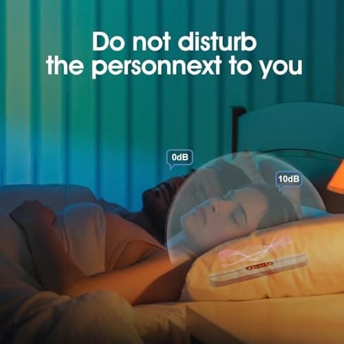 STEHEALTH Under-Pillow Speaker for Sleeping - Mini Portable Wireless Bluetooth Bone Conduction, with White Noise & Timer | Supports TF Card, Suitable for Side Sleepers and Sleep Difficulties (Pink) — view 4