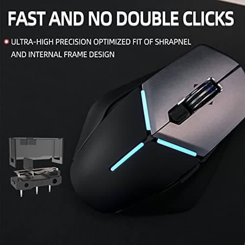RUNJRX YIMAGUJRX Black Kailh GM 8.0 Mouse Switch for Gaming Mouse 4Pcs — view 5