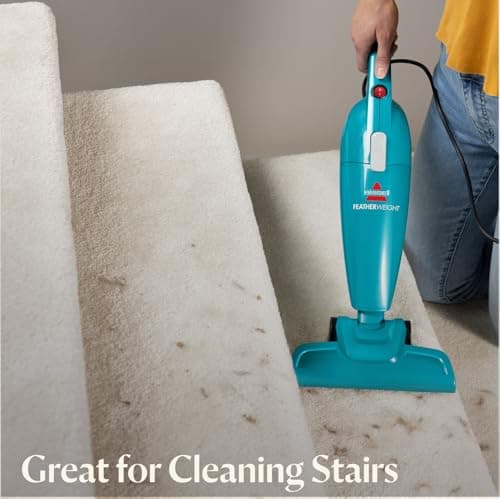 BISSELL Featherweight Stick Vacuum Cleaner, Lightweight 3 lb Corded Vacuum, 2.1 Amp Motor, 3-in-1 Lift-Off Handheld, Crevice Tool, Bagless, Multi-Surface Hard Floor, Carpet & Stairs, 2033 — view 4