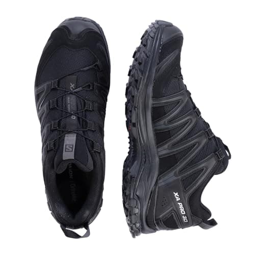 Salomon Men’s XA PRO 3D Gore-Tex Waterproof Trail Running Shoes - Black/Black/Magnet - 9.5 — view 5