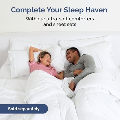 Wrap Around Dust Ruffle Bed Skirt, Queen Size Beds - 12 Inch Drop, White — view 8