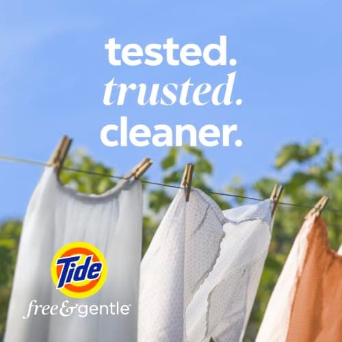 Tide PODS Free & Gentle Laundry Detergent Soap Pacs, Tide PODS Laundry Detergent, Laundry Detergent Pacs, Laundry PODS Detergent, 42 Count — view 7