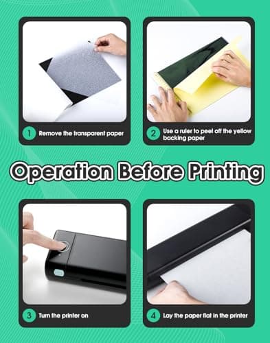Phomemo M08F Tattoo Stencil Printer Kit for Beginners, Tattoo Printer Machine with 10 Pcs Transfer Paper, Wireless Tattoo Machine for Professional, Bluetooth Stencil Printers for Tattooing — view 5