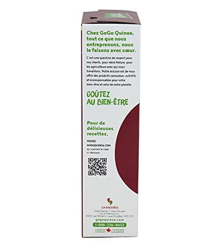 GoGo Quinoa Pasta Macaroni | Made with Rice, Red & White Quinoa | Al Dente in 3 Minutes | Non-GMO | Gluten Free | Egg Free | Organic | Quick Meal | 227g — view 3