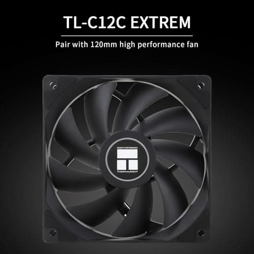 Thermalright Peerless Assassin 120 SE Extrem CPU Air Cooler with 6 Heat Pipes, Dual PWM Fans, AGHP heatpipe Technology, 154mm High Cooling, for AM5/AM4, Intel LGA1851/1700/1150/1151/1155/1156/1200 — view 4