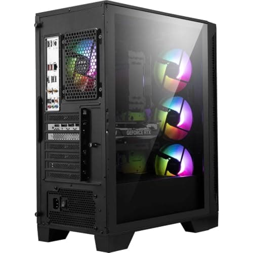 [2025] MSI Codex Z2 A8NVP-486US (AMD Ryzen 7 8700F, 32GB RAM, 2TB NVMe SSD, NVIDIA GeForce RTX 5070, Windows 11) Gaming Desktop PC — view 4