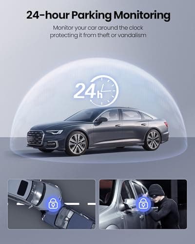 DELLFY Dash Cam Front and Rear Camera with App Control, 4K+2K Dashcams for Cars with 5G WiFi, Night Vision, G-Sensor, Loop Recording & 24H Parking Mode, 170°Wide Angle, 32GB Card — view 4