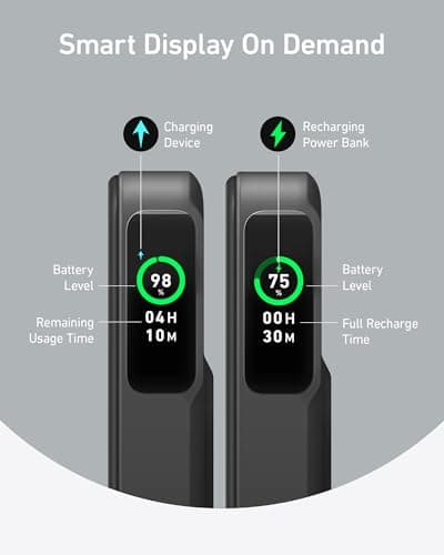 Anker MagGo Power Bank, Qi2-Certified 15W 10,000mAh Portable Charger — view 2