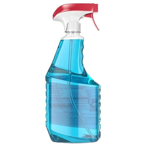 Windex Glass and Window Cleaner Spray Bottle, Packaging Designed to Prevent Leakage and Breaking, Surface Cleaning Spray, Original Blue Scent, 23 Fl Oz — view 9