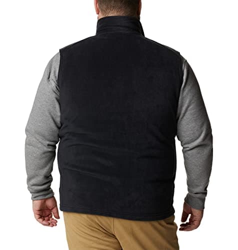Columbia Mens Steens Mountain Vest, Black, Small — view 7