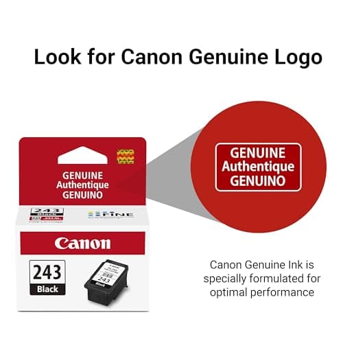 Canon PG-243 Black Ink Cartridge Compatible to Printer iP2820 MX492, MG2420, MG2520, MG2920, MG2922, MG2924 MG3020, MG2525, TS3120, TS302, TS202 and TR4520 — view 4