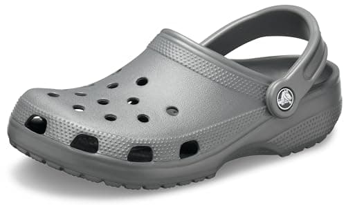 Crocs Unisex-Adult Classic Clogs, Slate Grey, 5 Men/7 Women