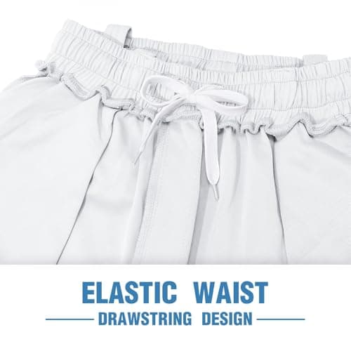 WHIPPY 2T-17Y Toddler Baseball Pants, Youth Kids Baseball Softball Tee Ball Pants for Boy Girl White 8-9Years — view 4