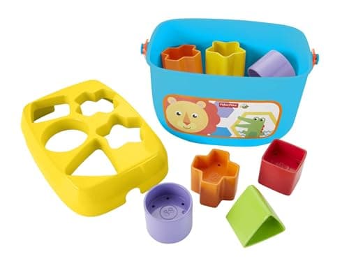 Fisher-Price Stacking Toy Baby's First Blocks Set of 10 Shapes for Sorting Play for Infants Ages 6+ Months — view 4