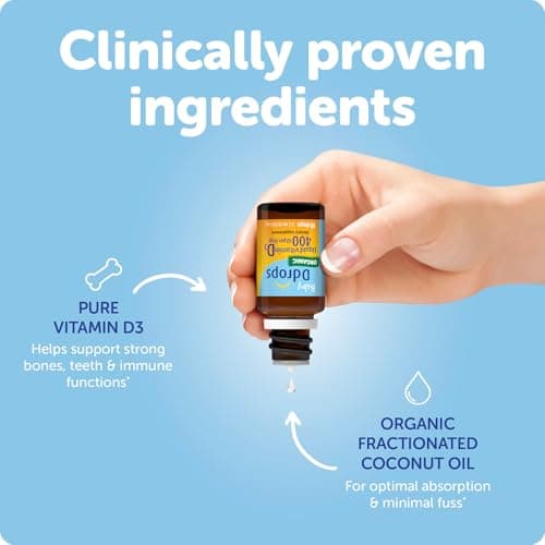 Ddrops Baby 400 IU, Vitamin D, 90 Drops 2.5mL (0.08 Fl. Oz (Pack of 1)) — view 5
