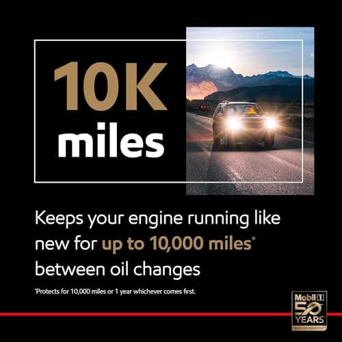 Mobil 1 Advanced Full Synthetic Motor Oil 10W-30, 5 Quart — view 5