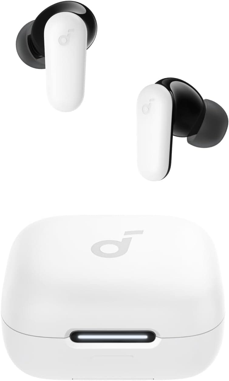 Soundcore P30i Wireless Bluetooth Headphones with Noise Cancelling by Anker, Powerful and Intelligent Noise Cancellation, Powerful Bass, 45 Hours, 2 in 1 Case and Mobile Stand, IP54 — view 13