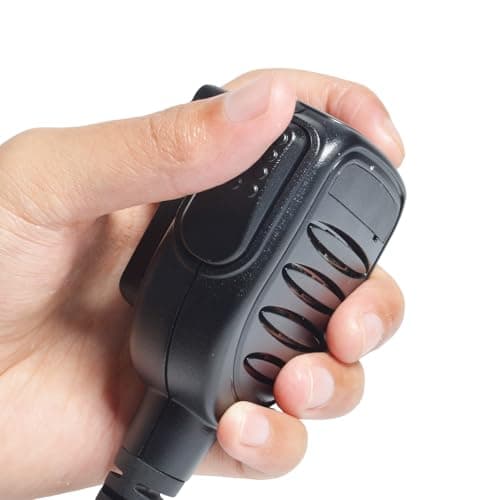 UAYESOK Radio Microphone for Motorola MOTOTRBO R7, ION Series, MXP600, APX N70 N50 N30, Professional-Grade Speaker Mic — view 3