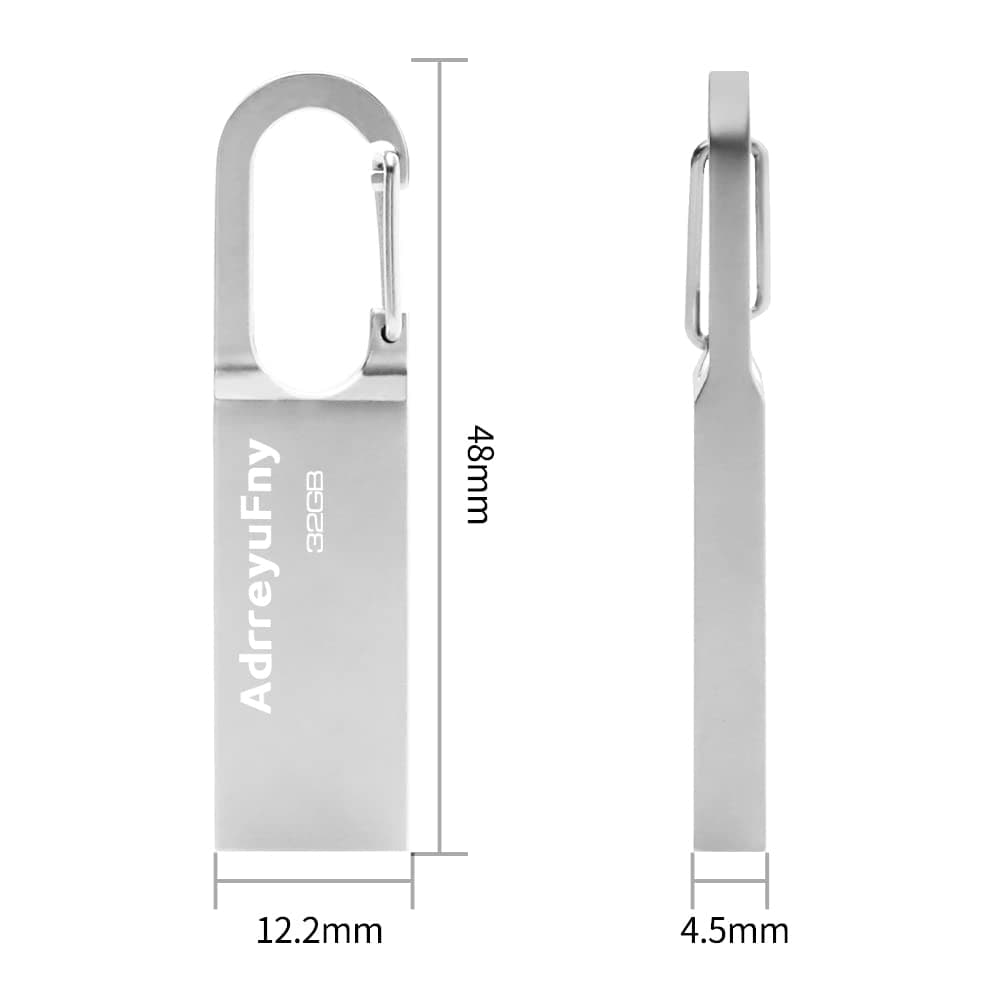 Memoria USB C 128GB, 2 en 1 OTG Tipo C Pendrive 128 Gigas USB 2.0 Flash Drive Portátil Pen Drive Mini USB Stick para Smartphones, Tabletas, PC, Almacenamiento DE Datos Externo Etc (Azul) — view 2