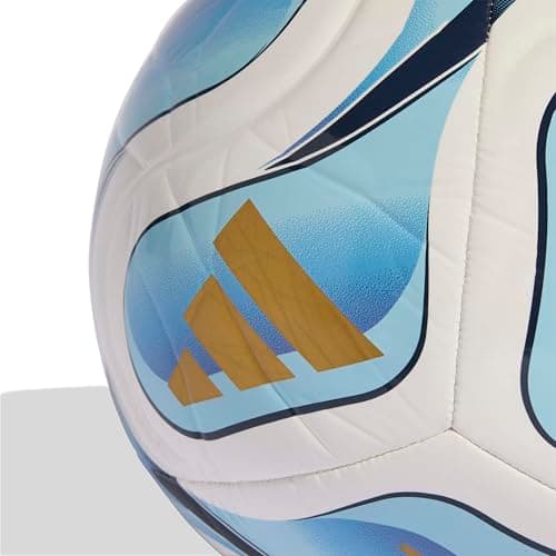 adidas Unisex-Adult FIFA World Cup 26 AFA Argentina Club Home Soccer Ball, White/Icey Blue/Light Blue, 5 — view 3