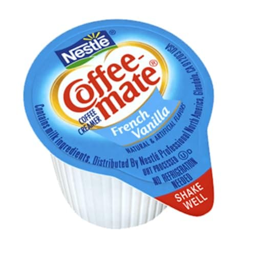COFFEE-MATE Liquid Coffee Creamer, Lactose Free, French Vanilla, Single Serve Portions, No Refrigeration, Pack of 180 x 11ml — view 3
