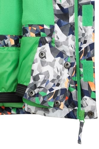 Mountain Warehouse Kids Ski Jacket & Pants set– Boys & Girls Snowsuit Grey Kids 5-6 Yrs (104-116 cm) — view 6