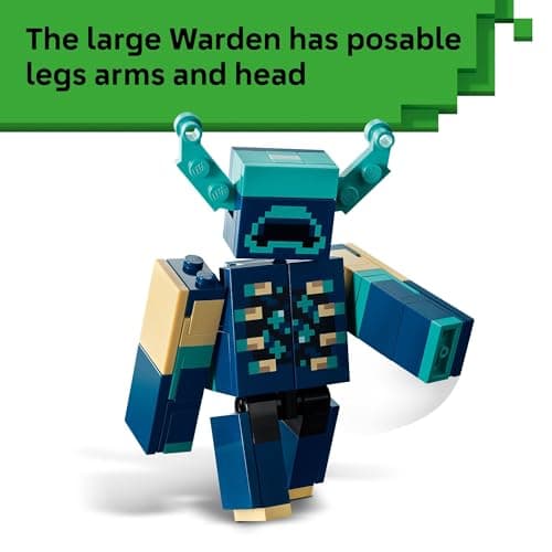 LEGO Minecraft The Warden Encounter Kids Toy - Collectible Building Set for Boys and Girls 7+- with Silent Ranger Minifigure - Great Birthday Gift for Gamers and Kids Who Love Minecraft Toys - 21274 — view 5