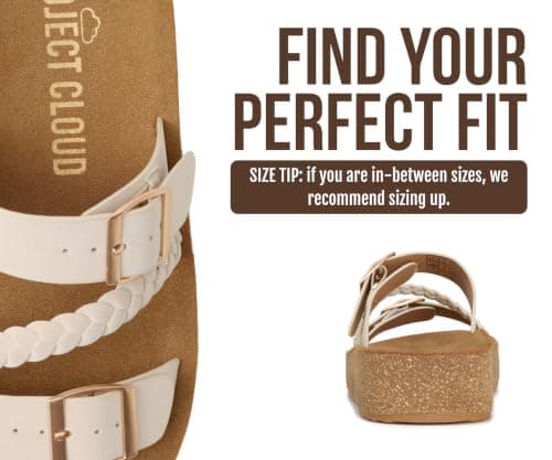 Project Cloud Comfortable Womens Sandals Platform Sandals for Women — view 4