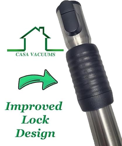 Upgraded Telescopic Wand Compatible with Miele Canister Vacuum Cleaners. 35 MM NON ELECTRIC METAL. Fits C1 C2 C3 S2 S4 S6 Compare to part # 10275580
