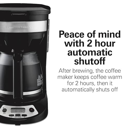 Hamilton Beach 12 Cup Programmable Drip Coffee Maker — view 5