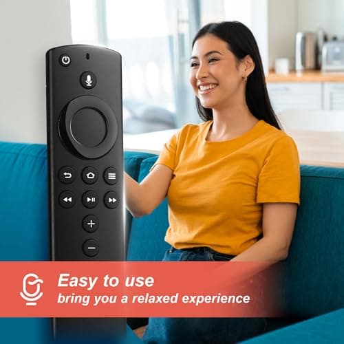 Replacement Remote for Fire Smart TV 3rd Gen, Compatible with FireStick (4K Max, 4K, HD), TV Stick (2nd Gen/3rd Gen), TV Cube (1st/2nd Gen/3rd Gen) Not for Insignia-TCL Series TVs — view 3