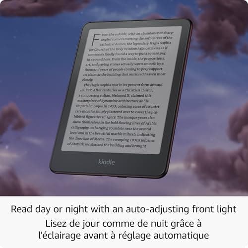 Amazon Kindle Paperwhite Signature Edition 32GB (newest model) – Fastest Kindle with auto-adjusting front light – Metallic Black + 3 Months Free Kindle Unlimited (with auto-renewal) — view 4